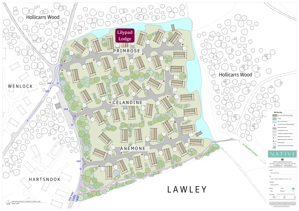 Lilypad lodge Lawley Map pdf