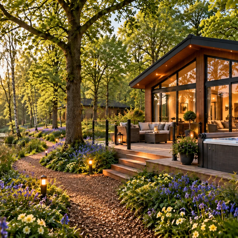 Autumn lodge breaks near York