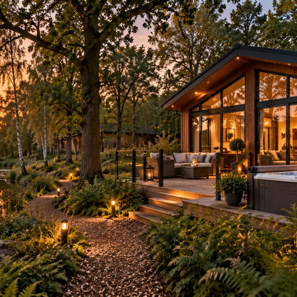Group lodge breaks near York