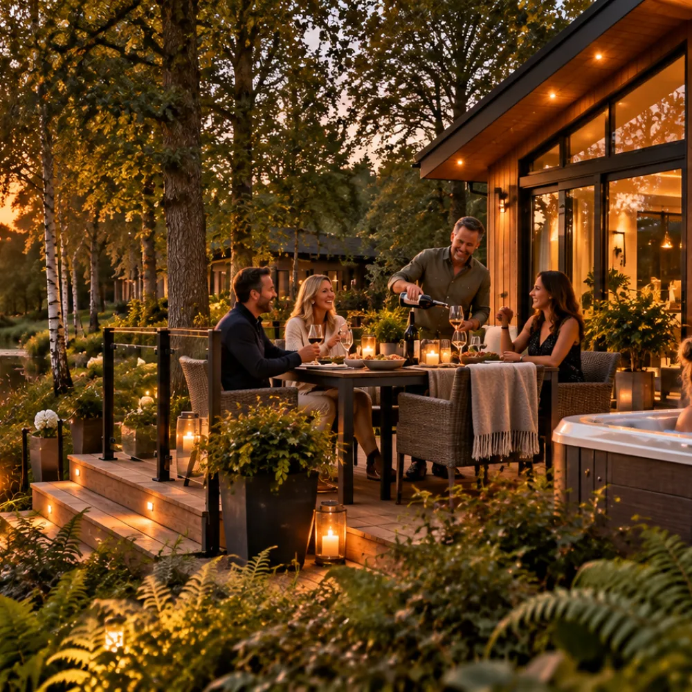 Spring lodge breaks near York