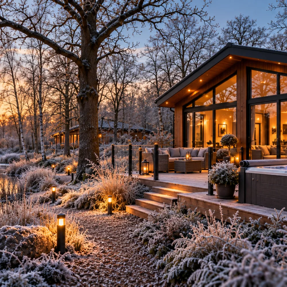 Winter lodge breaks near York